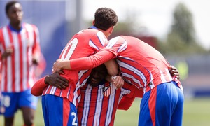 Temp. 24-25 | Atlético de Madrid B - Fuenlabrada | Omar celebración