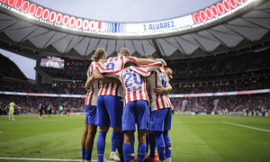 Temp. 25-26 | Atlético de Madrid - Sevilla | Piña celebración