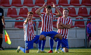 Temp. 25-26 | Atlético de Madrid Juvenil A - USG | Youth League | Celebración