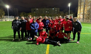 Visita de Inter Campus al entrenamiento de nuestro equipo de LaLiga Genuine