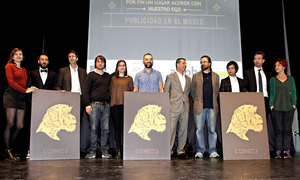 temporada 13/14. Acto. Premios publicidad Señora Rushmore. Emilio Gutiérrez