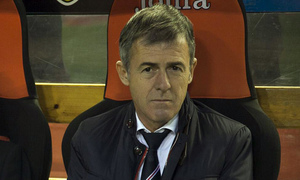 Lucas Alcaraz, entrenador del Granada