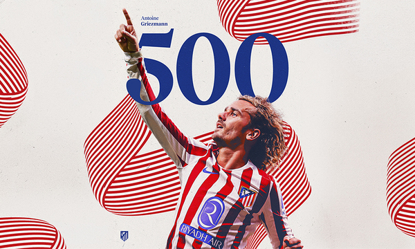 Griezmann reaches 500 games played in the Atleti jersey - Club