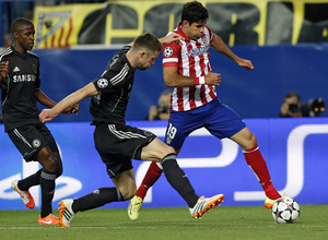 Temporada 13/14. Atlético de Madrid - Chelsea. Ida semis Champions.