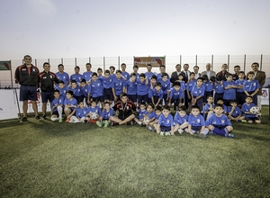 Nueva escuela de la Fundación Atlético de Madrid en Lo Barnechea, Chile