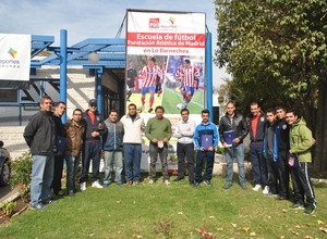 Nueva escuela de la Fundación Atlético de Madrid en Lo Barnechea, Chile