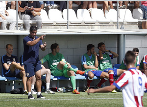 Atlético de Madrid B - RM Castilla. Óscar Mena