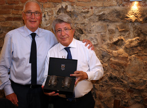 temporada 14/15. Comida de directivas Atlético Malmo. Capitán Alatriste