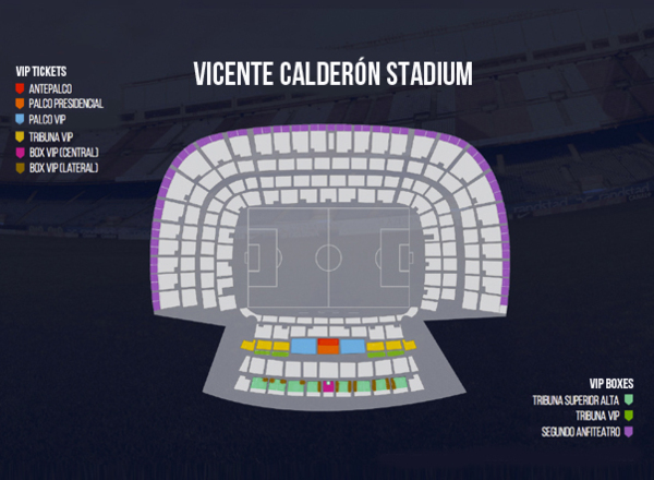 Kiezelsteen gloeilamp Doorzichtig Club Atlético de Madrid · Web oficial - Buy your VIP tickets for Atlético - Real  Madrid