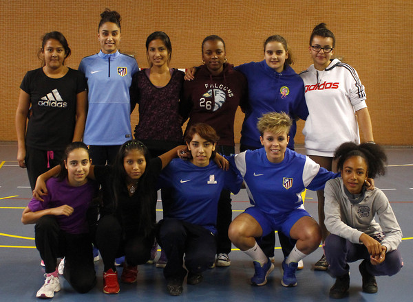 Club Atlético de Madrid · Web oficial - Las chicas de la Escuela de  integración de San Cristóbal de los Ángeles regresan a los entrenamientos