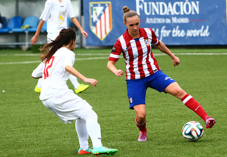 Temp. 2014-2015. Atl&eacute;tico de Madrid F&eacute;minas B Nicole
