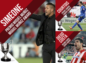 Premios Marca: Diego Costa, Simeone y Courtois