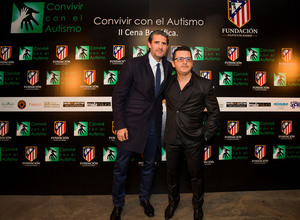 José Luis Pérez Caminero en la cena con la fundación