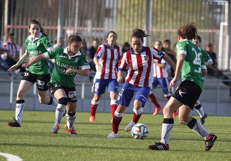 Temp. 2014-2015. Atl&eacute;tico de Madrid F&eacute;minas-Oviedo vuelta