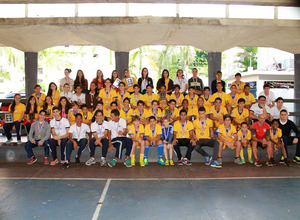 La escuela social de la Fundación Atlético de Madrid-San Judas Tadeo.