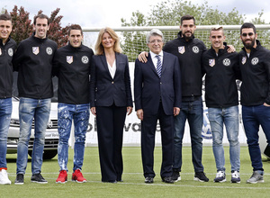 temporada 14/15. Acto Volkswagen. Ciudad deportiva de Majadahonda