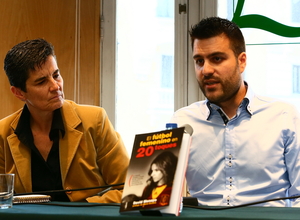 Temp. 2014-2015. Lola Romero en la presentación del libro de David Menayo