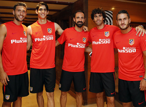 temporada 15/16. Llegada a los &Aacute;ngeles de San Rafael. Tiago Borja Koke Bounou y Juanfran