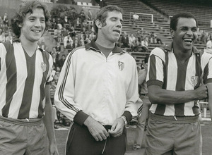 Leivinha, Luis Aragonés y Luiz Pereira