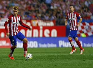 temp. 2015-2016. Griezmann durante un partido en el Calderón