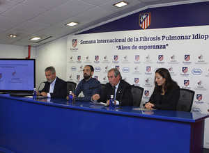 Acto Fundación del Atlético de Madrid. Fibrosis Pulmonar Idiopática.