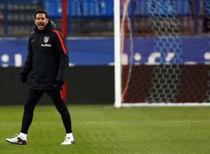 Temp. 2015-2016 | Simeone durante el entrenamiento