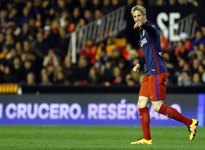Valencia-Atlético de Madrid. Jornada 28 del campeonato de Liga.