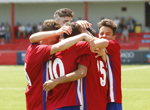 Temporada 15/16. Atlético de Madrid Juvenil de Honor - Las Palmas. Copa de Campeones.