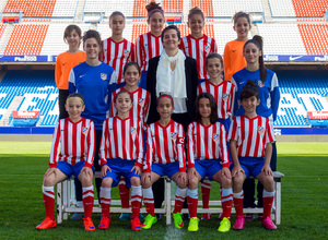 Temp. 2015/2016. Foto oficial Alevín B Féminas