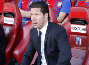 Temporada 12/13. Partido Atlético de Madrid Granada.Simeone