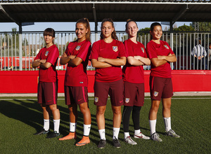 Temporada 16/17. El Atlético Femenino B inicia la pretemporada en la Ciudad Deportiva Wanda. Fichajes.