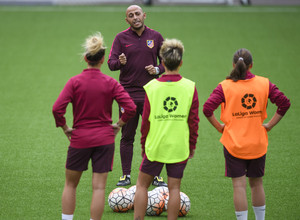 Temp. 2016-2017. Ángel Villacampa durante un entrenamiento