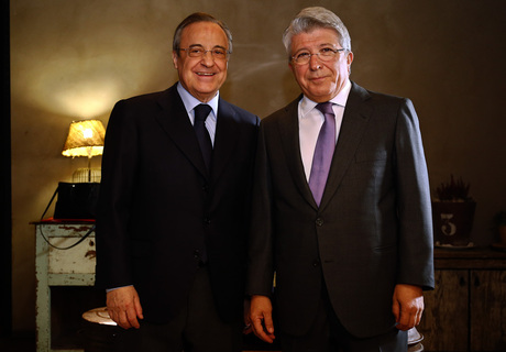 Temp. 2016/2017. Comida de directivas. Atl&eacute;tico de Madrid-Real Madrid