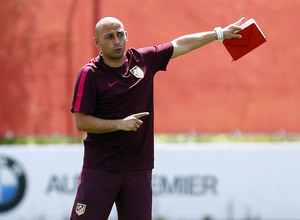 Temp. 2016/2017. Entrenamiento Femenino. Ángel Villacampa