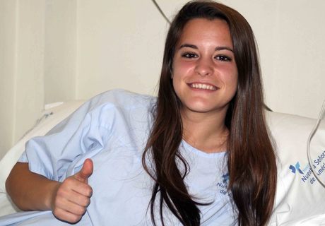 Temporada 2012-2013. Paula L&oacute;pez operado con exito