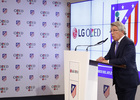 Temporada 16/17. Acto presentación LG OLED. Vicente Calderón. Enrique Cerezo