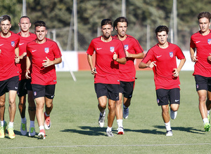 Temp. 17-18 | Primer entrenamiento de la temporada del Atlético de Madrid B