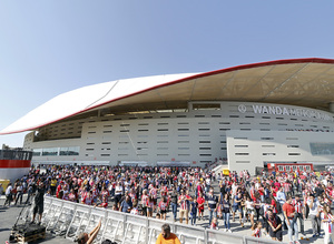 Temporada 17/18 | Atlético - Sevilla | Fan zone Wanda Metropolitano