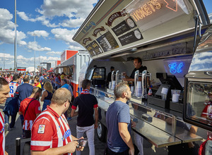 Fan Zone Wanda Metropolitano | Puestos comida