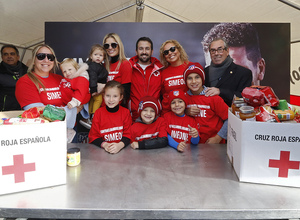 Temp. 17-18 | Atlético de Madrid - Las Palmas | Recogida de alimentos campaña Simeone y Fundación Atlético de Madrid