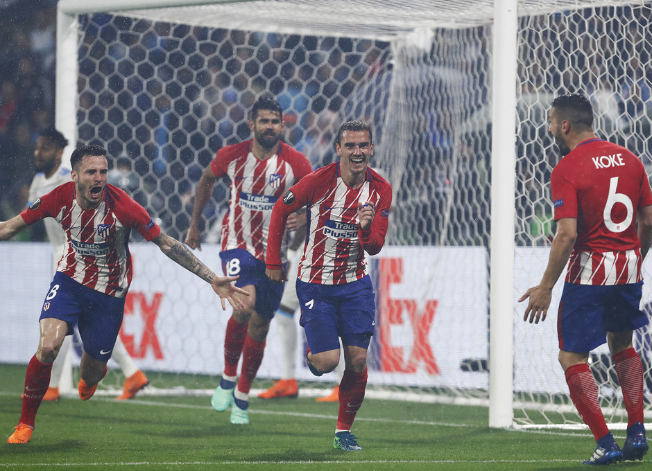 Temporada 17/18 | Final de Lyon de la Europa League | Olympique de Marsella - Atl&eacute;tico de Madrid | Griezmann