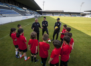 Fundación. Manolo Sánchez en la Escuela de Torrelavega