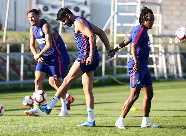Koke, Saúl, Diego Costa and Gelson begin their preseason - Club