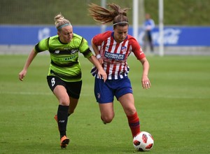 Temporada 2018-2019. Gipuzkoa Cup, semifinales. Fortuna Hjørring - Atlético de Madrid Femenino. Rosita