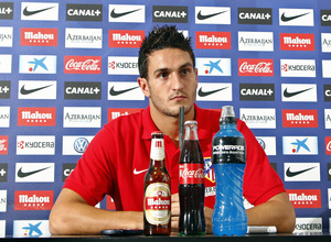 Koke atendió a los medios de comunicación en rueda de Prensa el viernes 9 de agosto