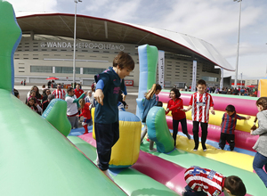 Wanda Metropolitano Día del Niño