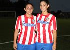 Temporada 2013-2014. Estefanía y Lucía debutaron con el primer equipo del Féminas