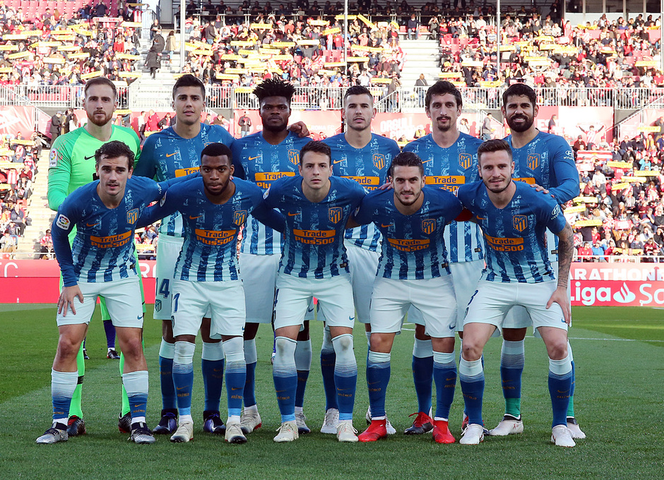 El once inicial del Atlético (Foto: ATM).