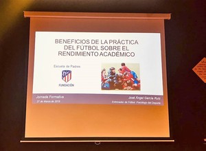 Temporada 18/19 | Fundación Atlético de Madrid | Charla formativa Escuela de Padres