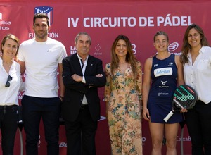 Presentación IV edición del Circuito de Pádel Fundación Atlético de Madrid | Adán y Adelardo